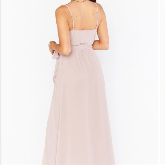 Elegant Beige Maxi Dress - Picture 3 of 6